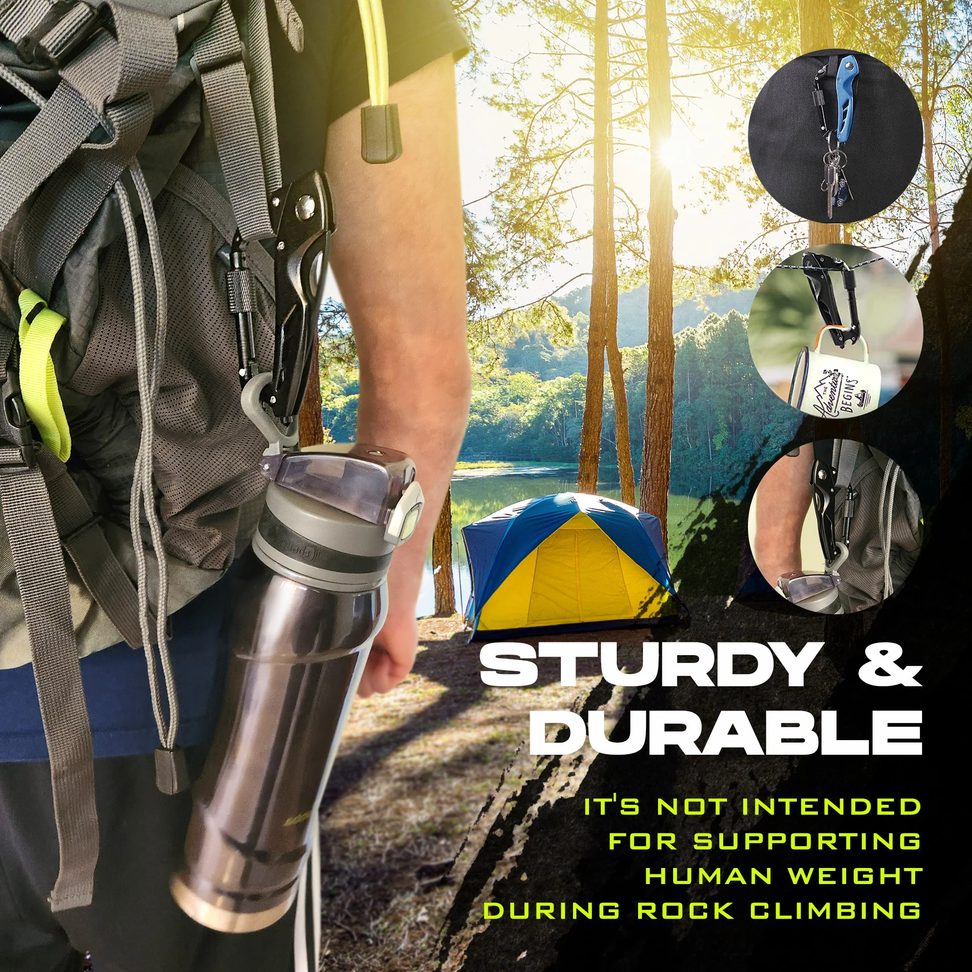 2-Pack Carabiner Knives - Image 9