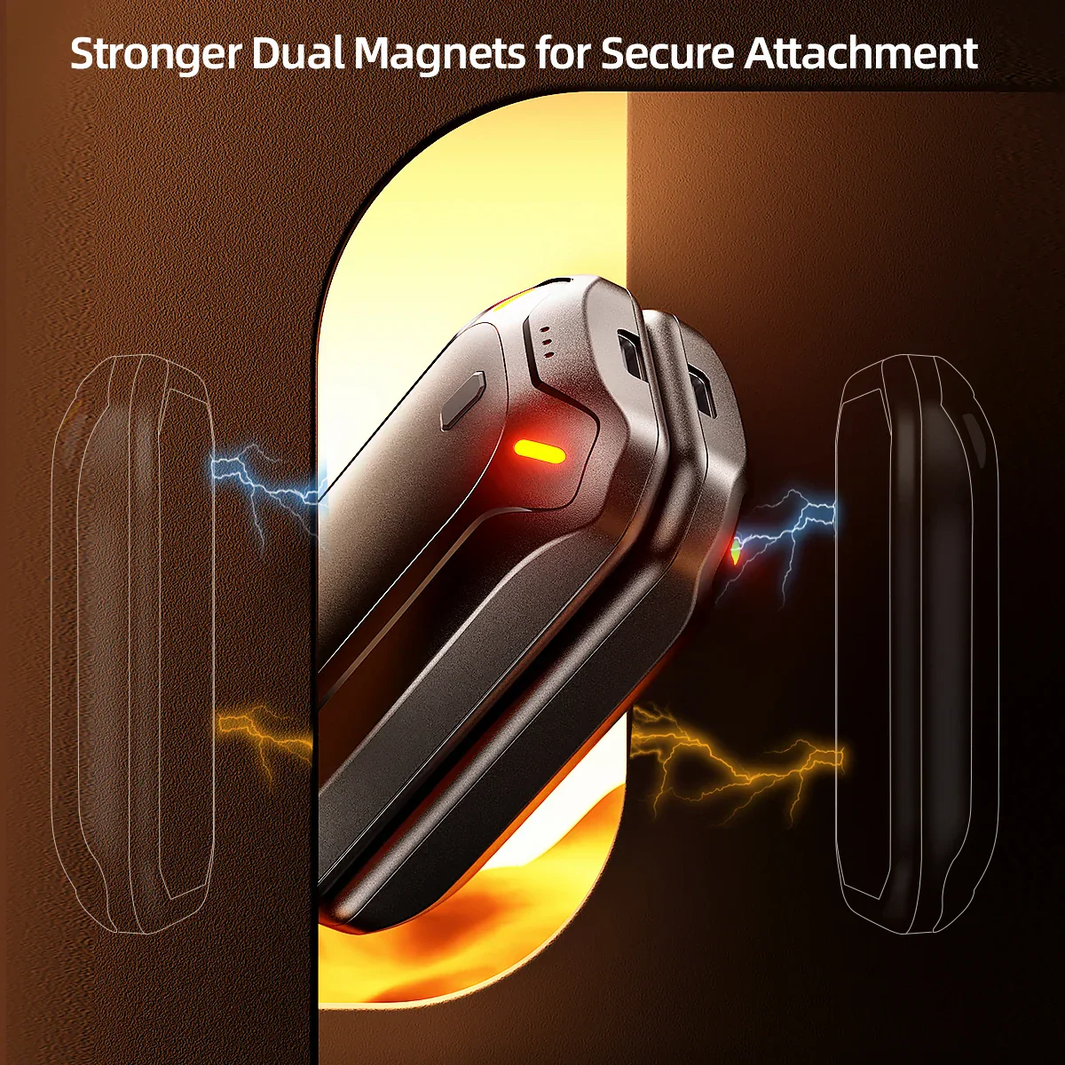 2 Pack Rechargeable Hand Warmers Dual-Sided Electric Pocket Heater for Outdoor - Image 4