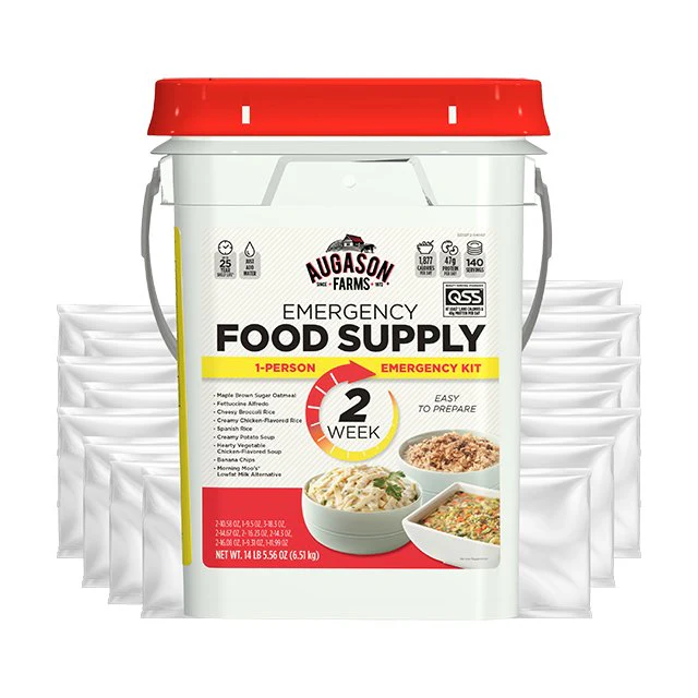 2-Week 1-Person Emergency Food Supply Kit, 140 Servings (SC) - Image 4