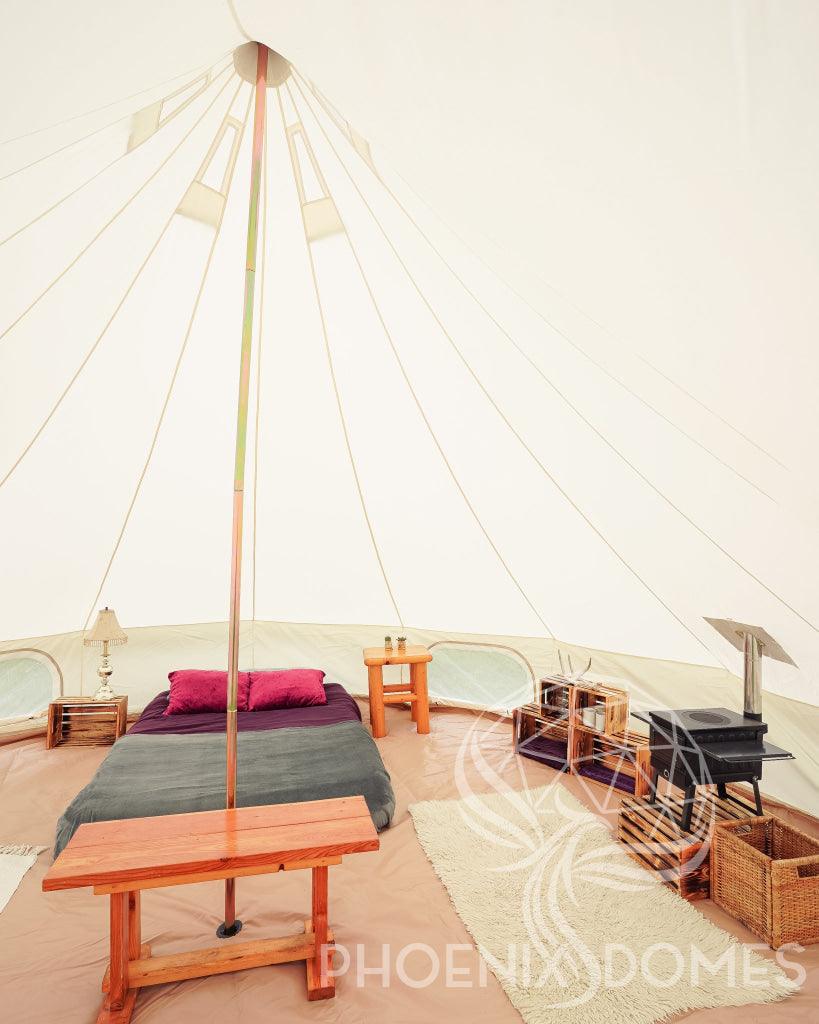 20'/6m Canvas Bell Tent - Phoenix Domes - Image 13