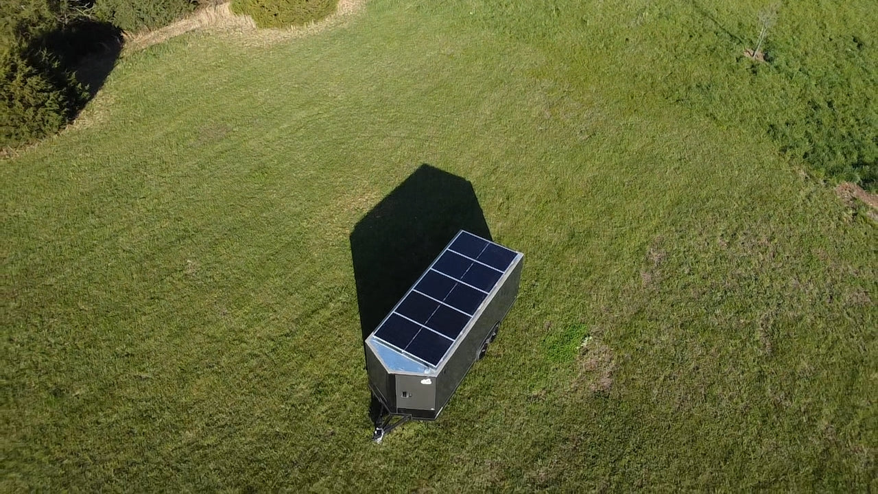 20' Enclosed SOLAR POWERED Offgrid Self-Sufficient Trailer - SOL-ARK 15K Version with 32K Lithium Battery - Image 6