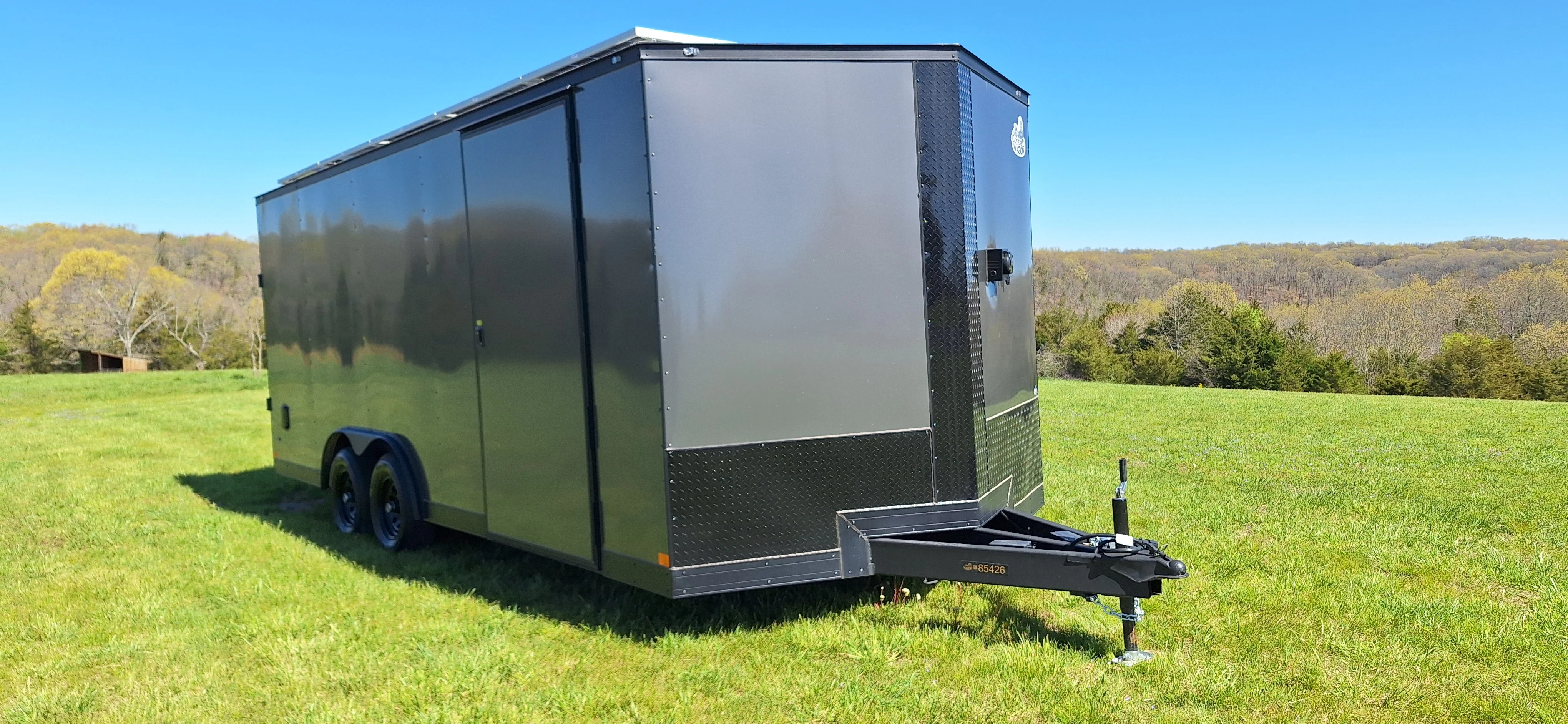 20' Enclosed SOLAR POWERED Offgrid Self-Sufficient Trailer - SOL-ARK 15K Version with 32K Lithium Battery - Image 9
