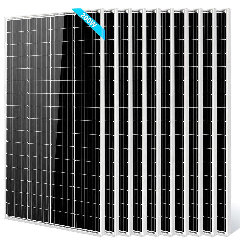 200 Watt Monocrystalline Solar Panel - Image 13
