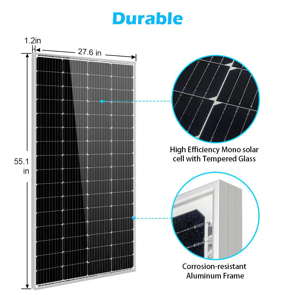 200 Watt Monocrystalline Solar Panel - Image 4