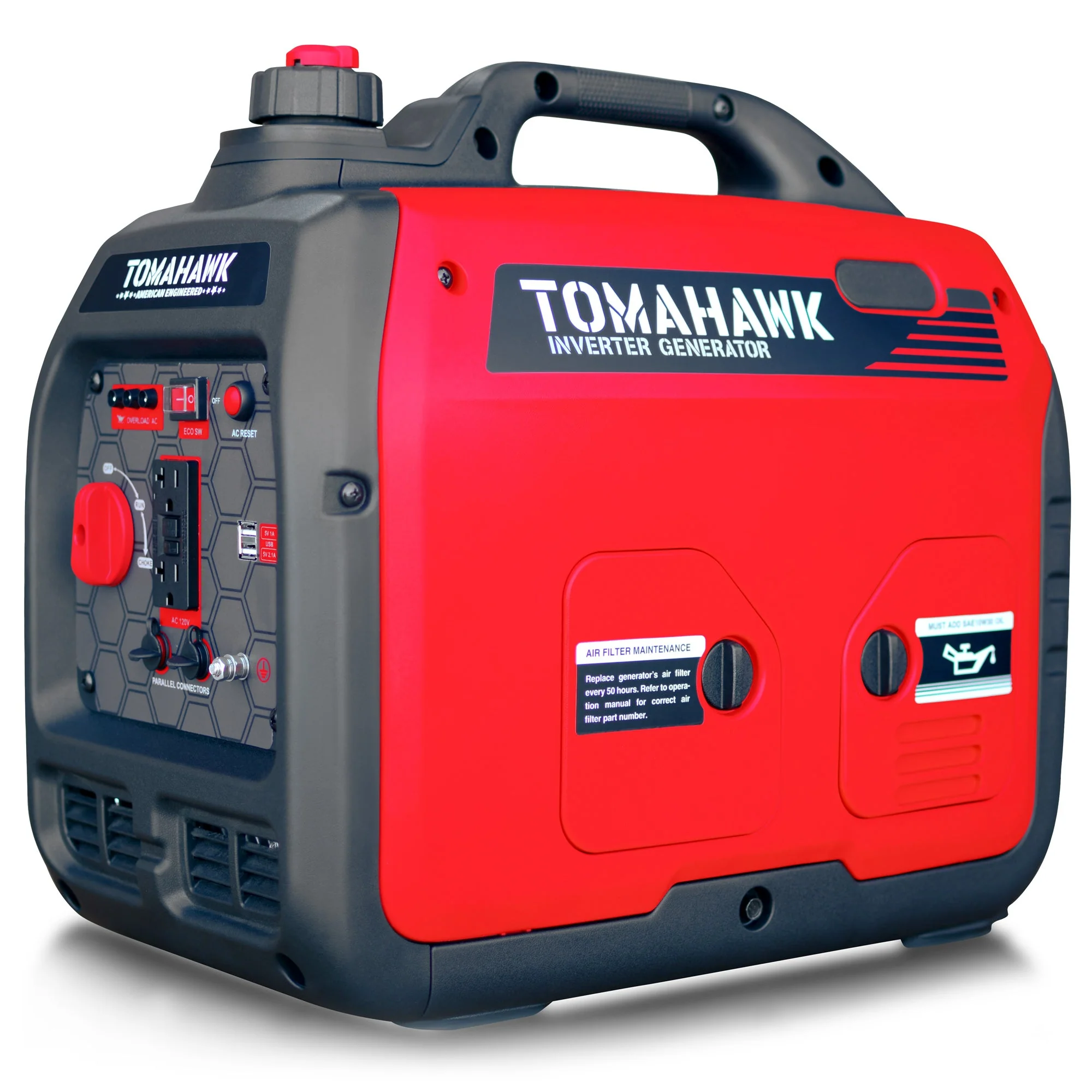 2000 Watt Inverter Generator Super Quiet Portable Gas Power Professional Use - Image 12