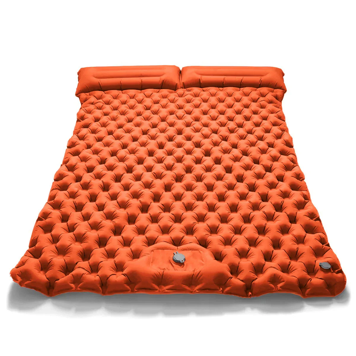 2025 Upgrade Double Air Mattress Camping Inflatable Bed Built-in Pump Waterproof - Image 11
