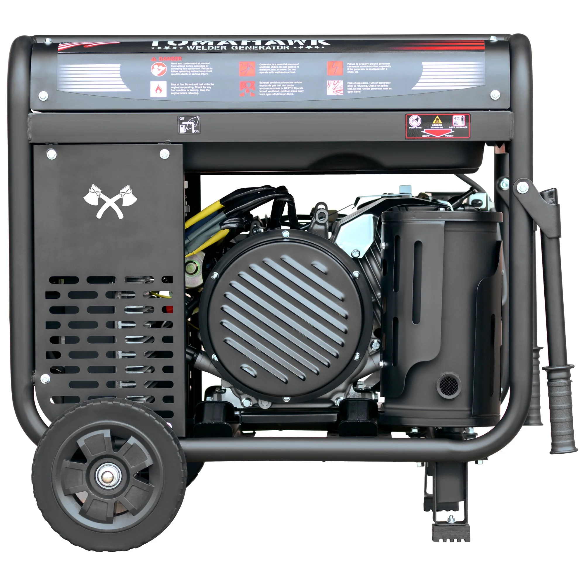 210 Amp Engine Driven Welder Generator 2000 Watt 15 HP Gas Powered - Image 7