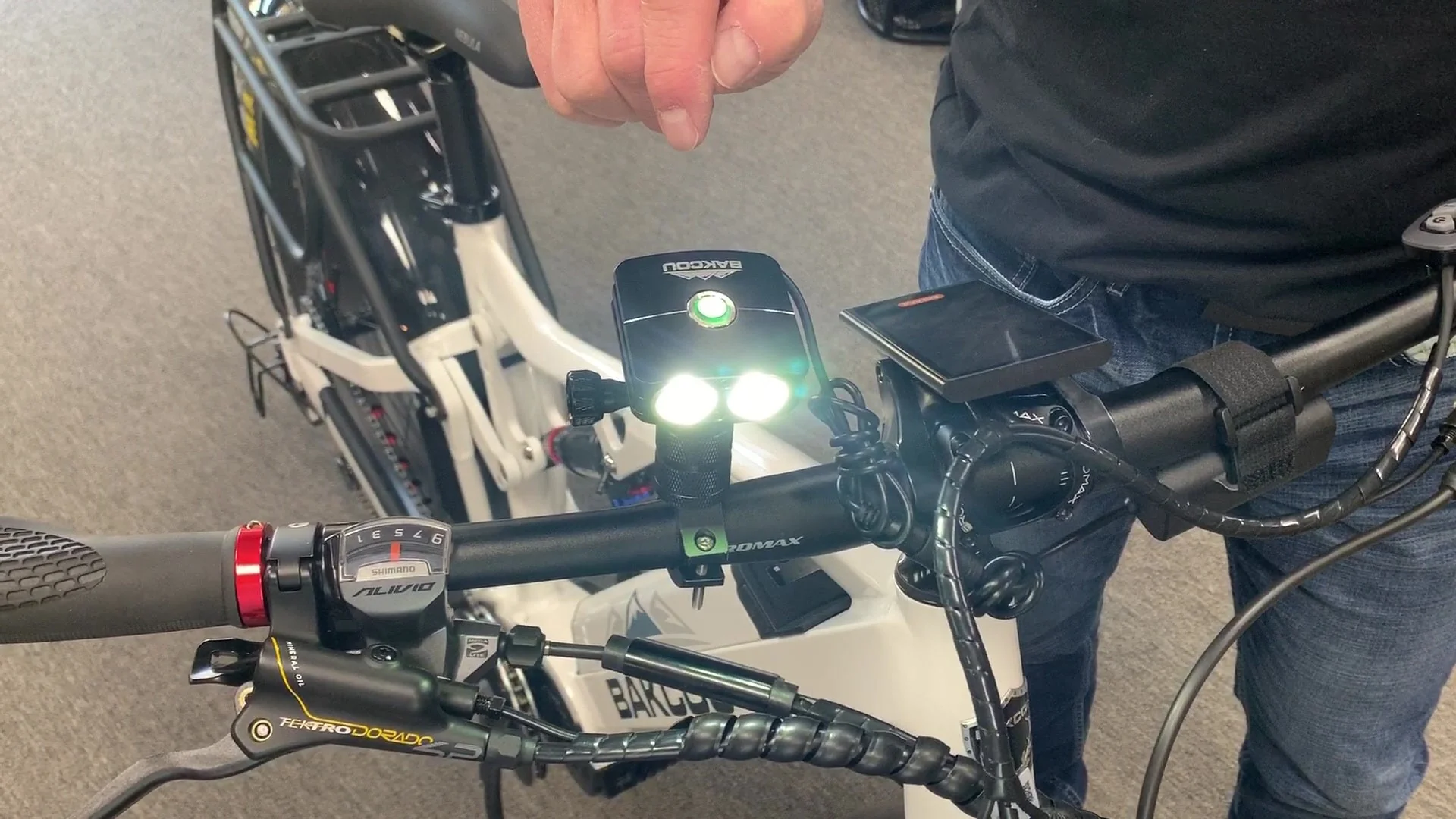 2200 Lumen GoPro Mount Electric Bike Headlight - Image 6