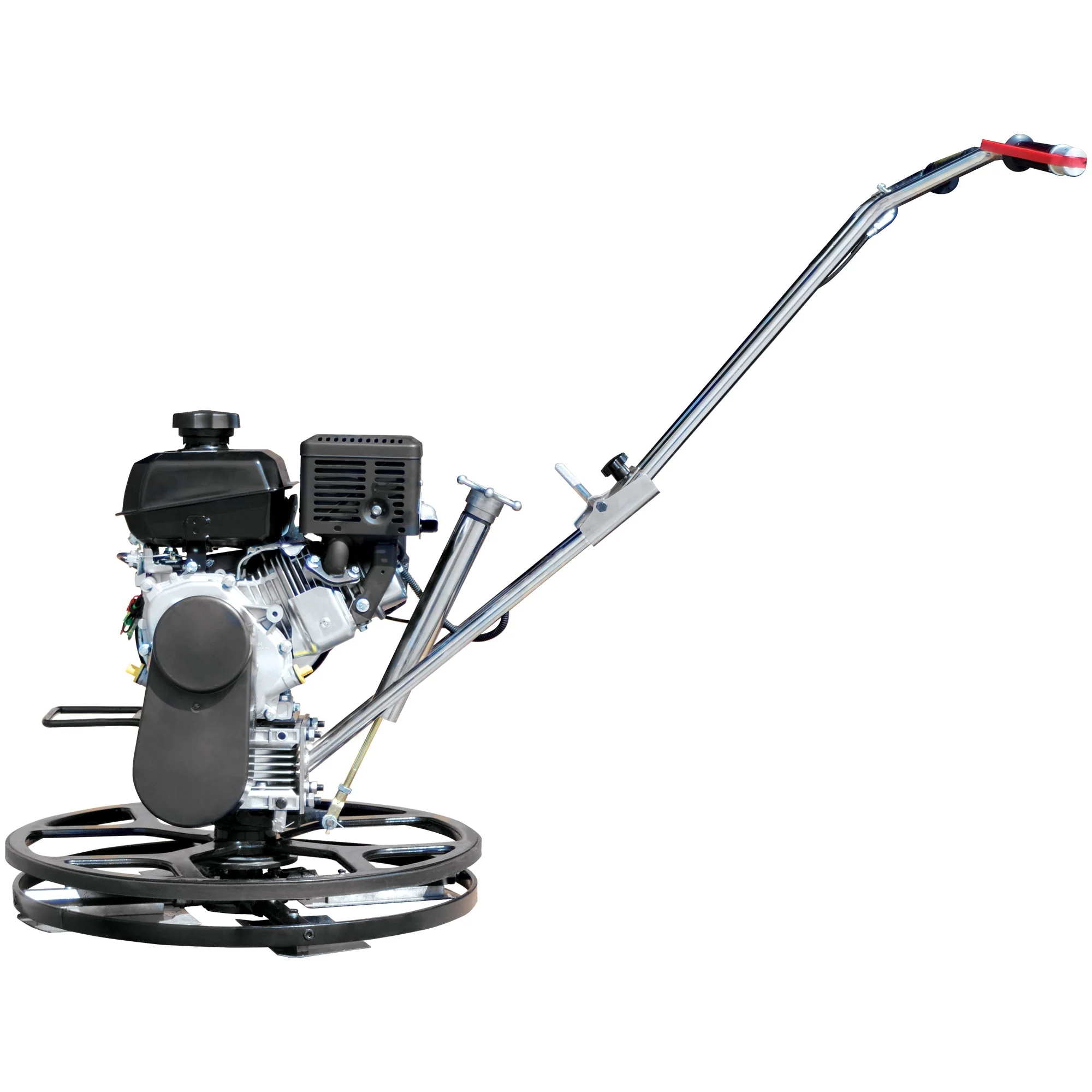 24" Concrete Power Trowel Edger 6HP Kohler Float Pan Blade Screed Finishing Tool - Image 9