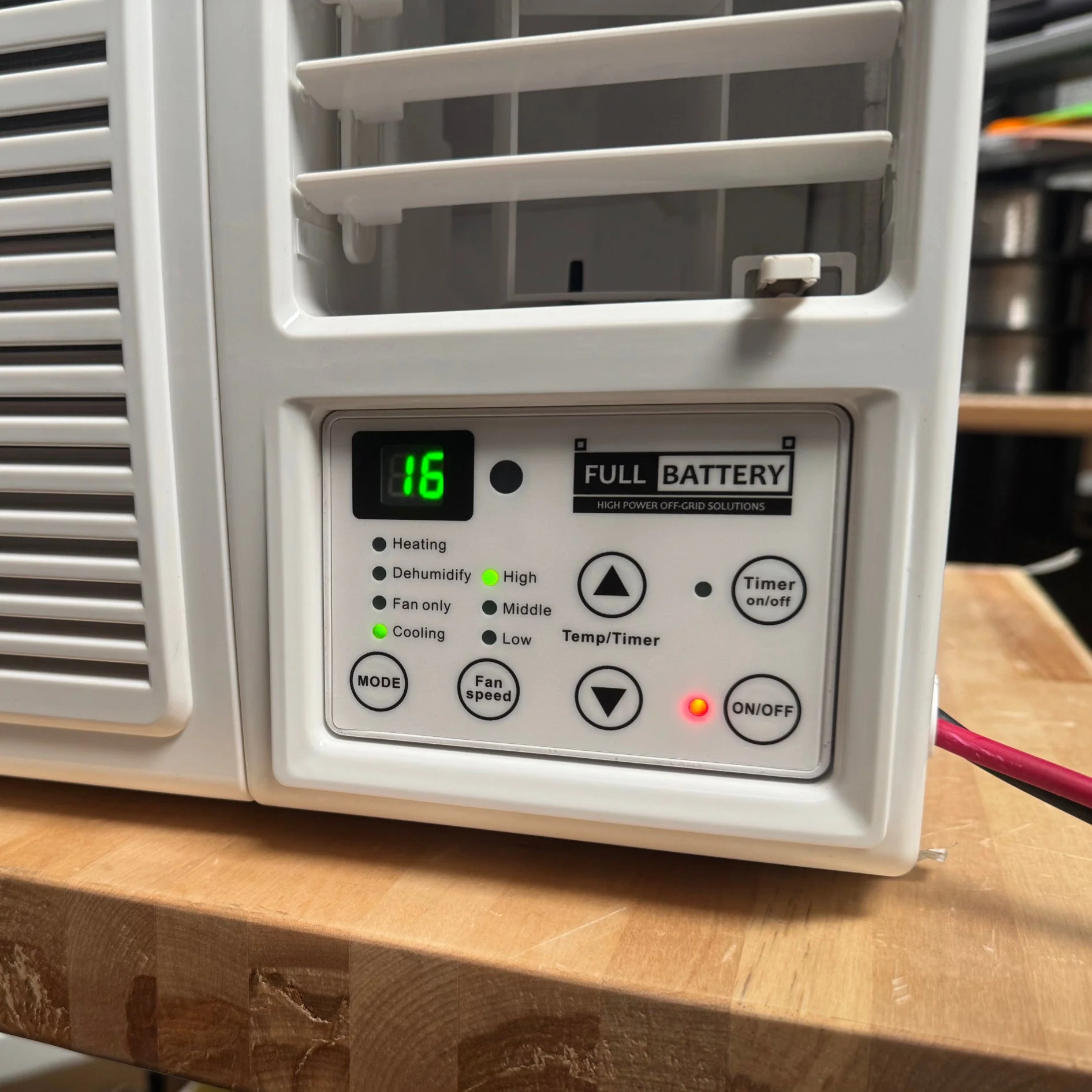 24V DC Window Air Conditioner & Heater runs directly off battery - Image 10