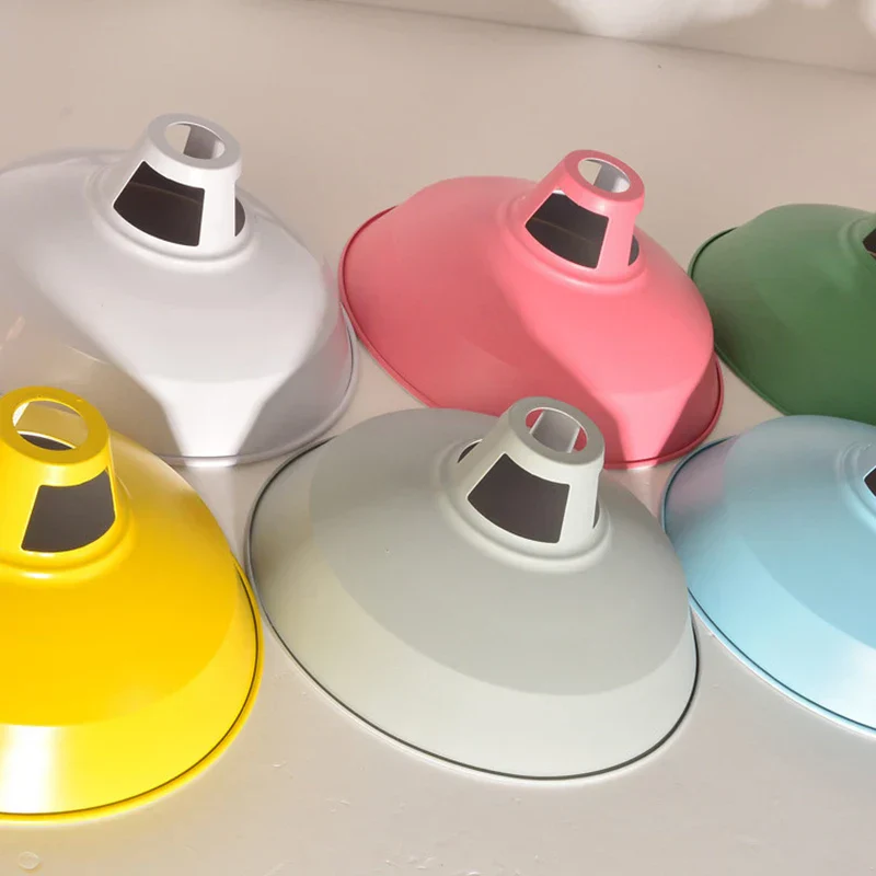 26cm LED Pendant Light 7-Color Dimmable Ceiling Lamp Scandinavian Wood Decor - Image 6