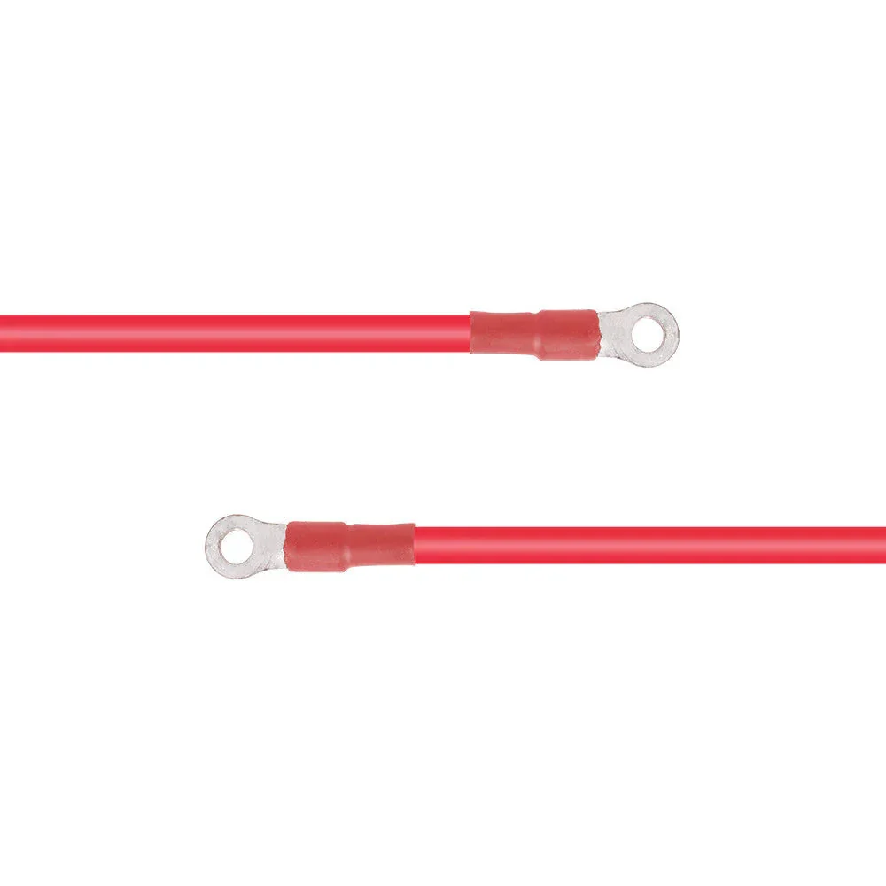 2ft ANL Fuse Cable with Double Ring Terminals for 3/8 in Lugs - Image 2