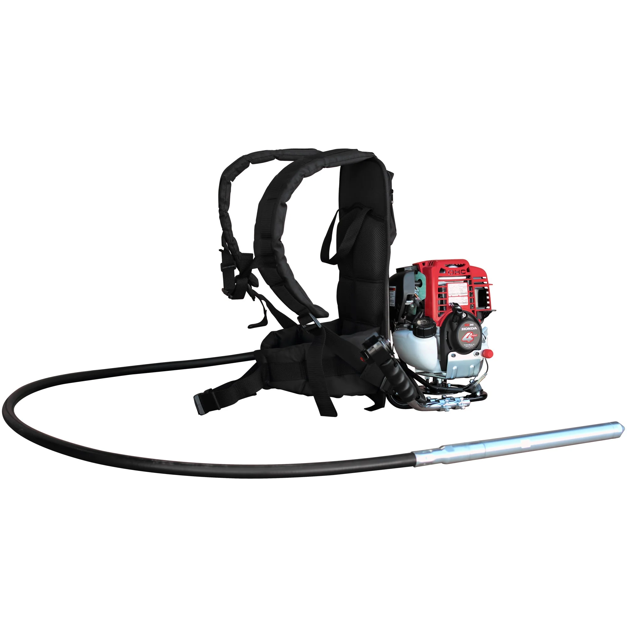 2HP Honda Concrete Vibrator with Flex Shaft Cable Whip Backpack - Image 12