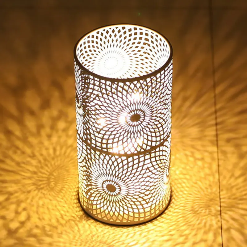 2Pcs Battery LED Table Lamps – Modern Cylinder Cordless Lights for Home & Wedding - Image 8