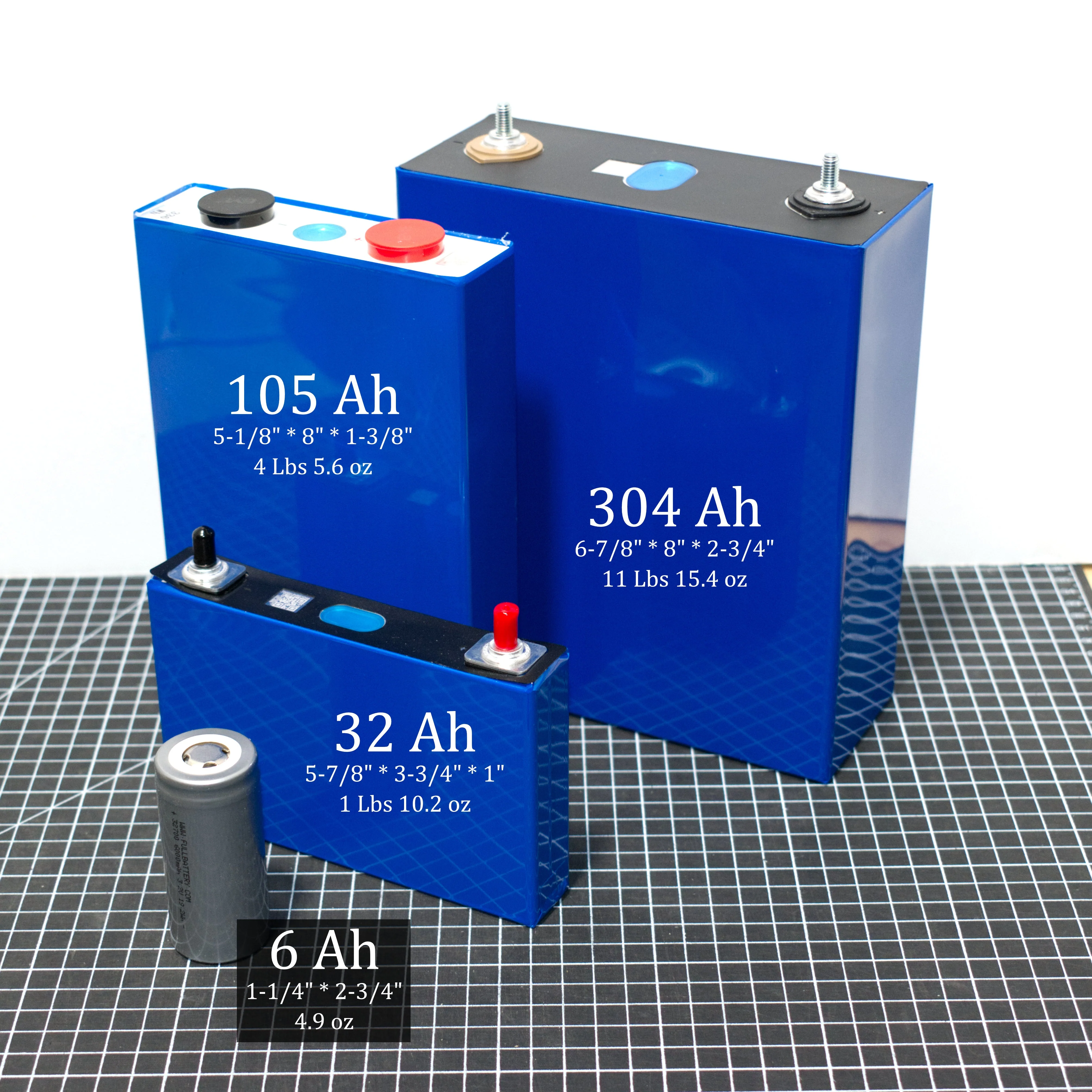 3.2V 32 Ah EVE LiFePO4 LFP battery cells - 105Wh, 10+ year life @80% DOD - Image 3