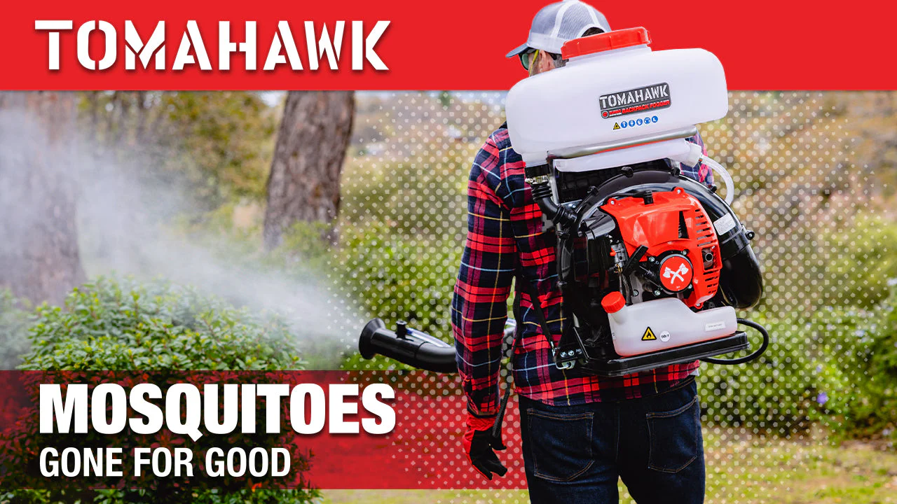 3.7 Gal Turbo Boosted Backpack Mosquito Fogger Leaf Blower for Pest Control - Image 3