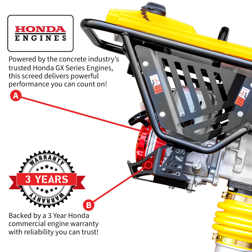 3 HP Honda Vibratory Rammer Tamper with Honda GX100 Engine 3350 lbs/ft - Image 6