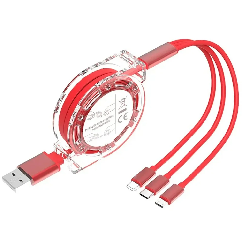 3-in-1 USB Cable – Fast Charging iPhone, Type-C & Micro USB for Android Devices - Image 8