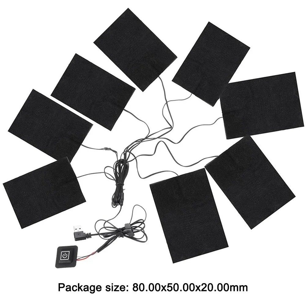 3-Level USB Electric Heating Pads – Thermal Cloth Vest Heater for Winter DIY Clothing - Image 6