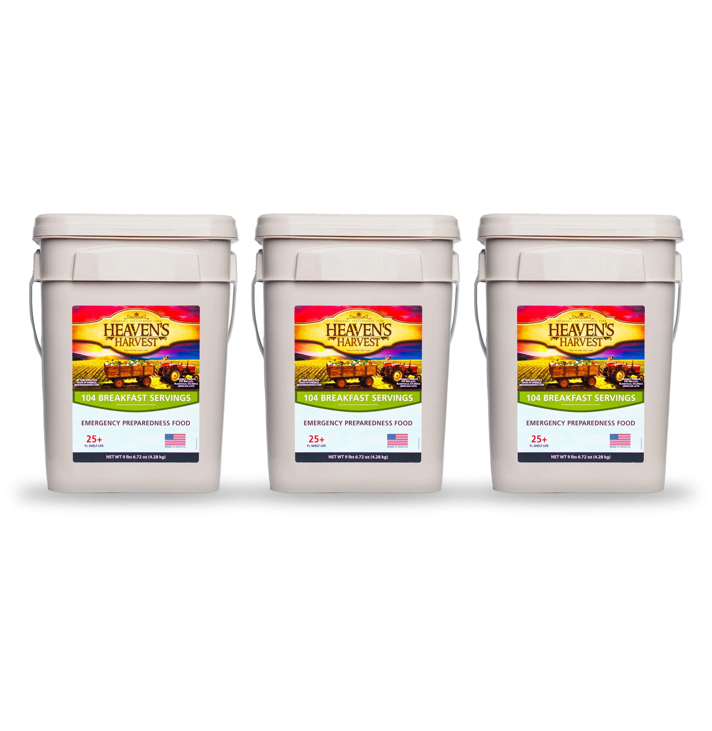 3 Week Kit -Starter Food & Drink Bucket - Emergency Survival Food Kit