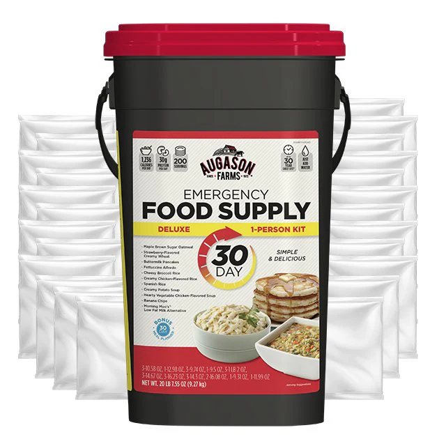 30-Day 1-Person Emergency Food Supply Kit, 200 Servings (SC) - Image 2