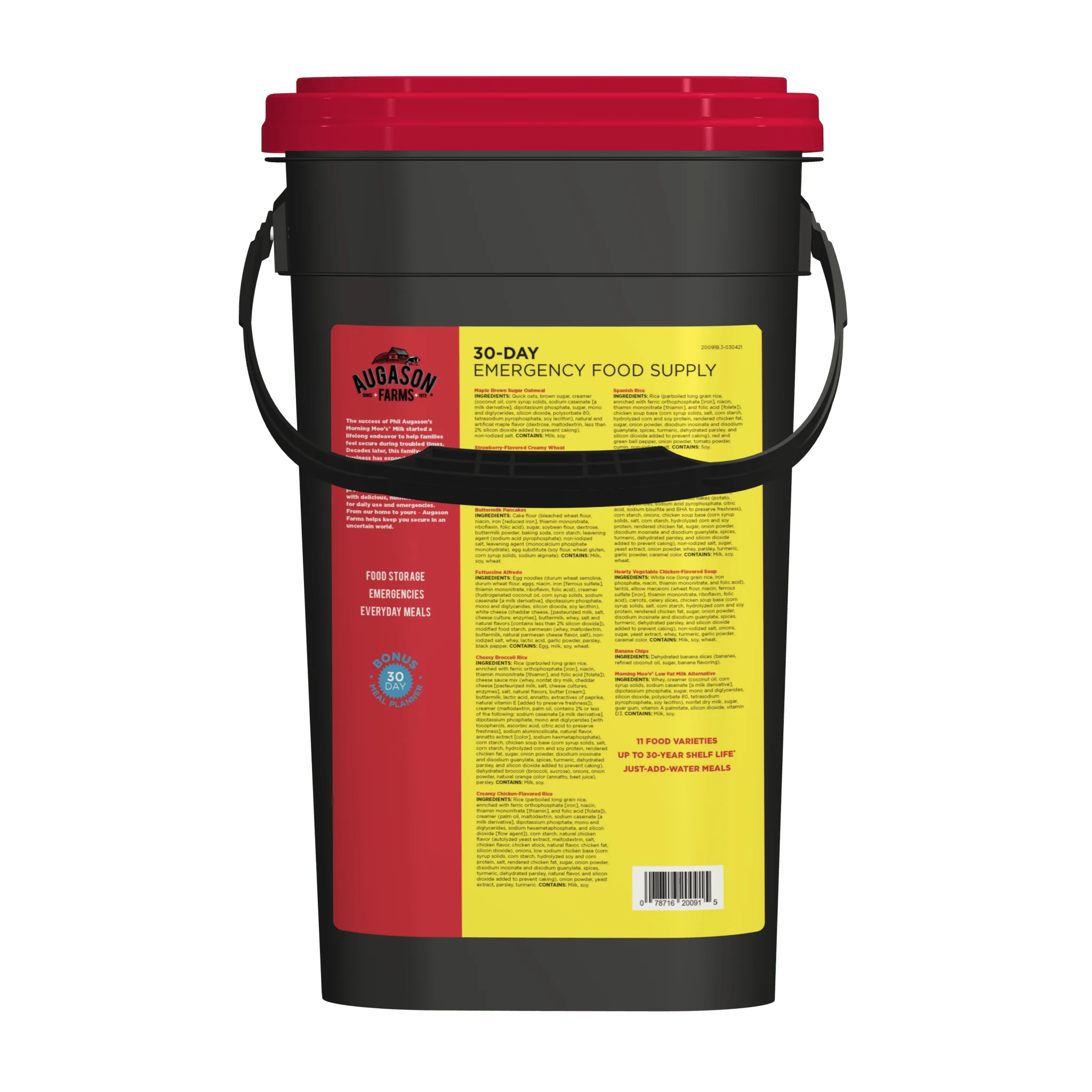 30-Day 1-Person Emergency Food Supply Kit, 200 Servings (SC) - Image 3