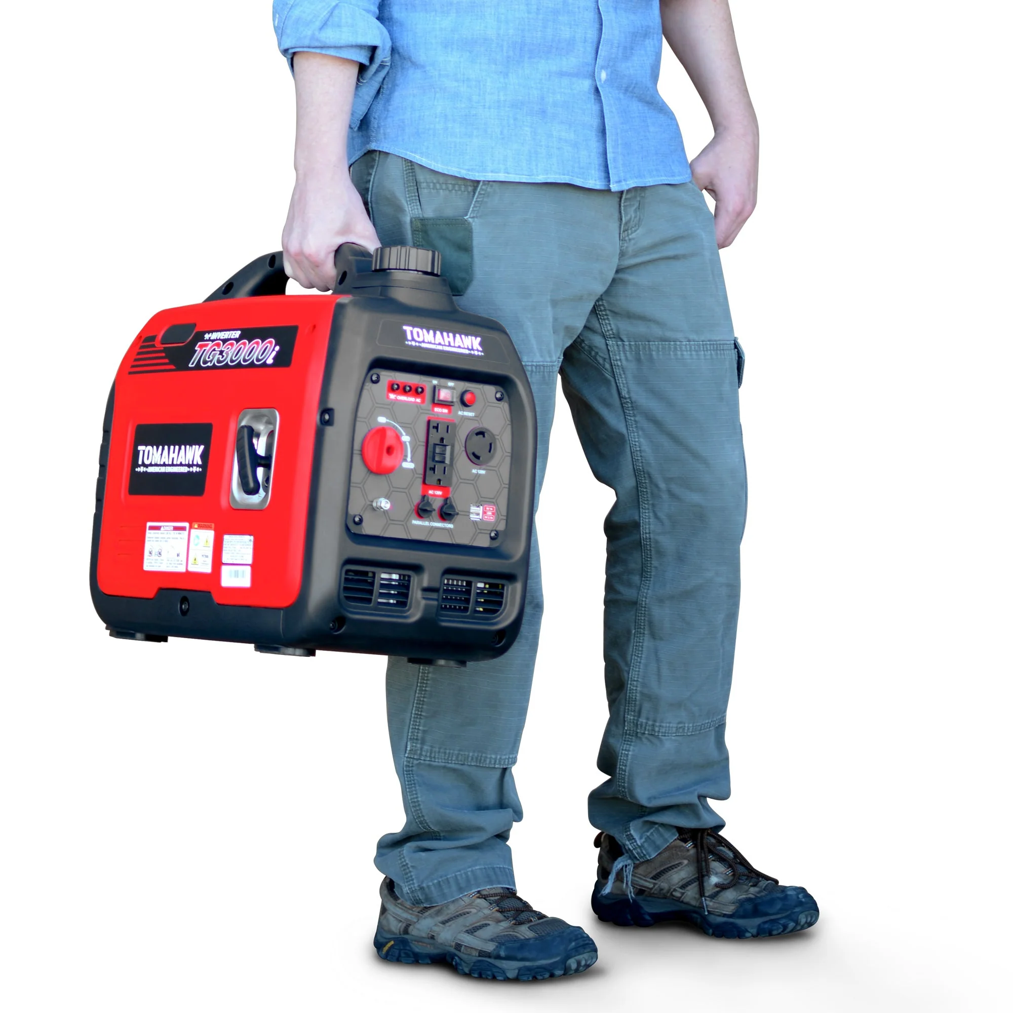 3000 Watt Inverter Generator Super Quiet Portable Gas Power Professional Use - Camo Special Edition - Image 14