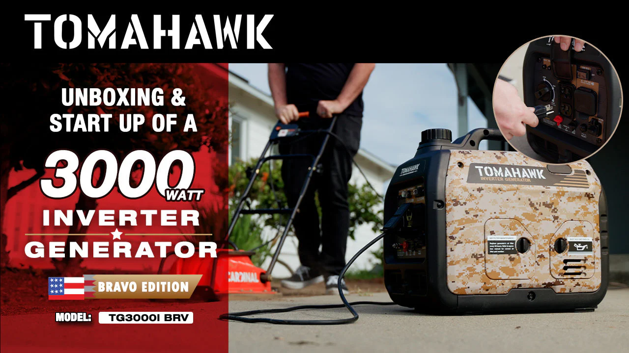 3000 Watt Inverter Generator Super Quiet Portable Gas Power Professional Use - Camo Special Edition - Image 3
