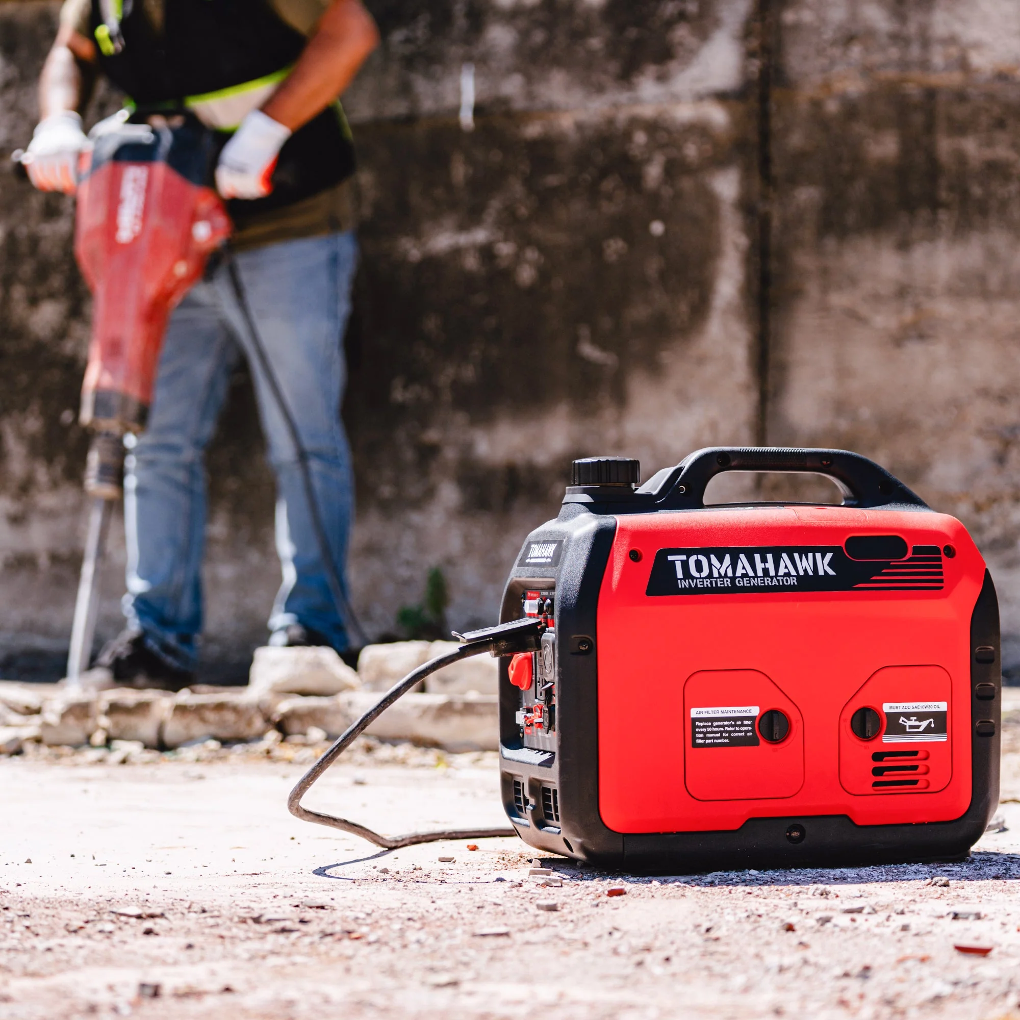 3000 Watt Inverter Generator Super Quiet Portable Gas Power Professional Use - Camo Special Edition - Image 4