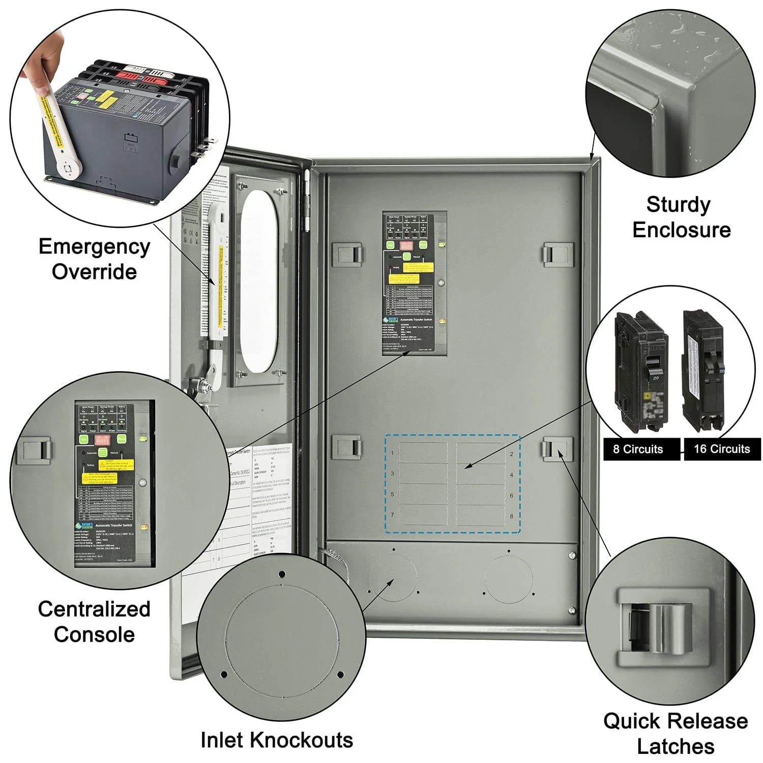 30A Automatic Generator Transfer Switch - Image 6