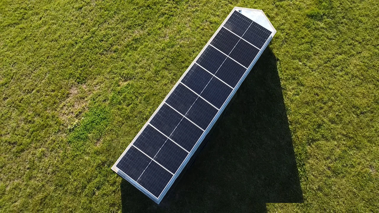 36' Enclosed SOLAR POWERED Offgrid Self-Sufficient Trailer - SOL-ARK 15K with OMO 32K Freedom Lithium Battery - Image 2