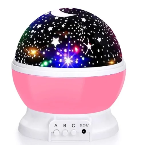 360° Rotating Galaxy Projector – LED Nebula Star Night Light for Kids Room - Image 7
