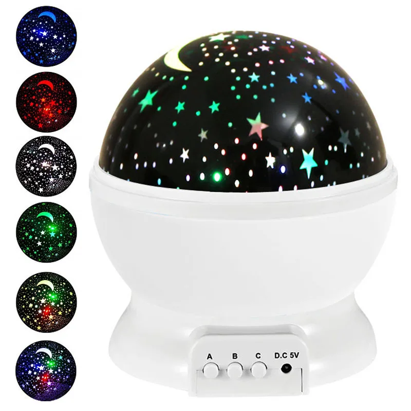 360° Rotating Galaxy Projector – LED Nebula Star Night Light for Kids Room - Image 9