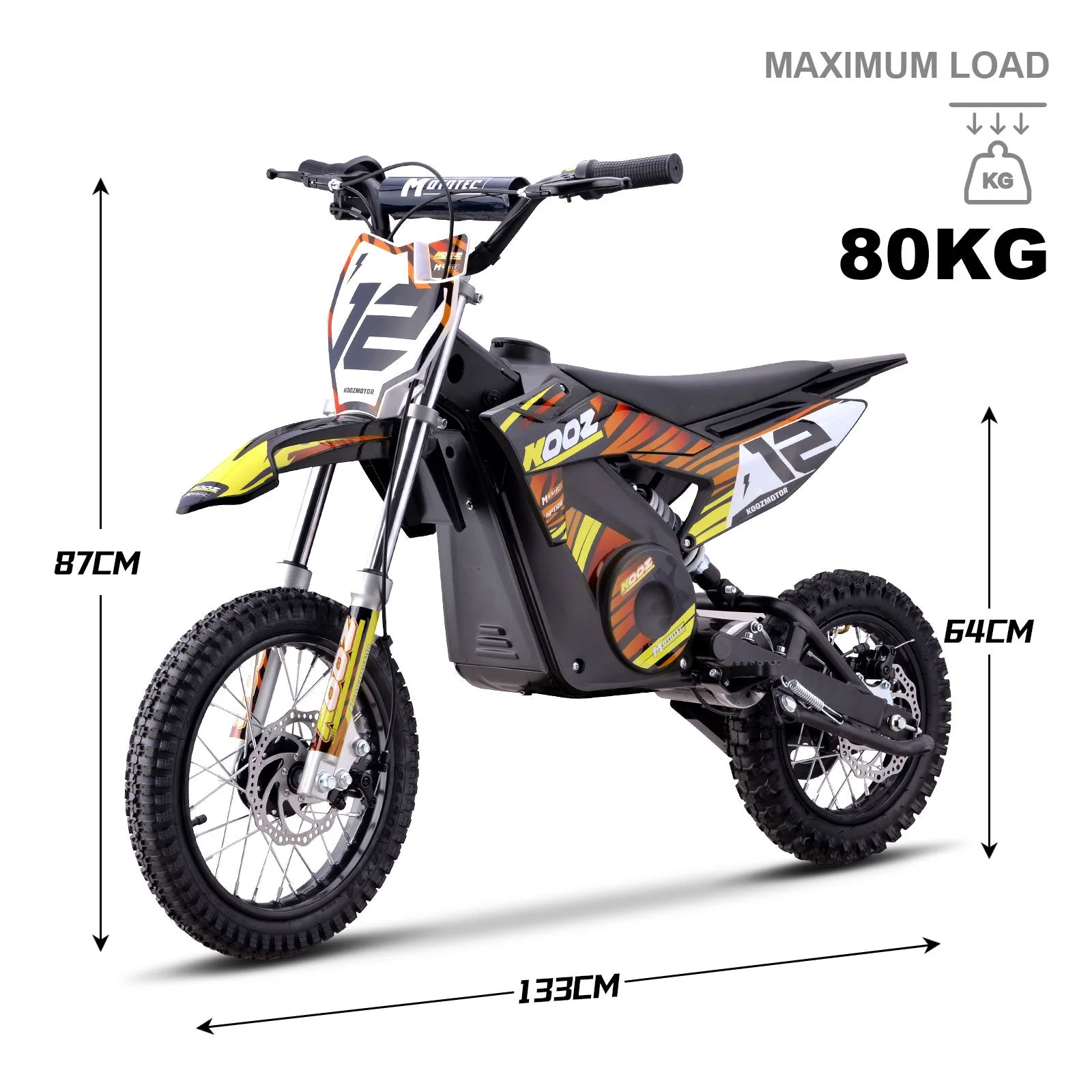 36V Lithium Mini Dirt Bike 1000W - Image 10