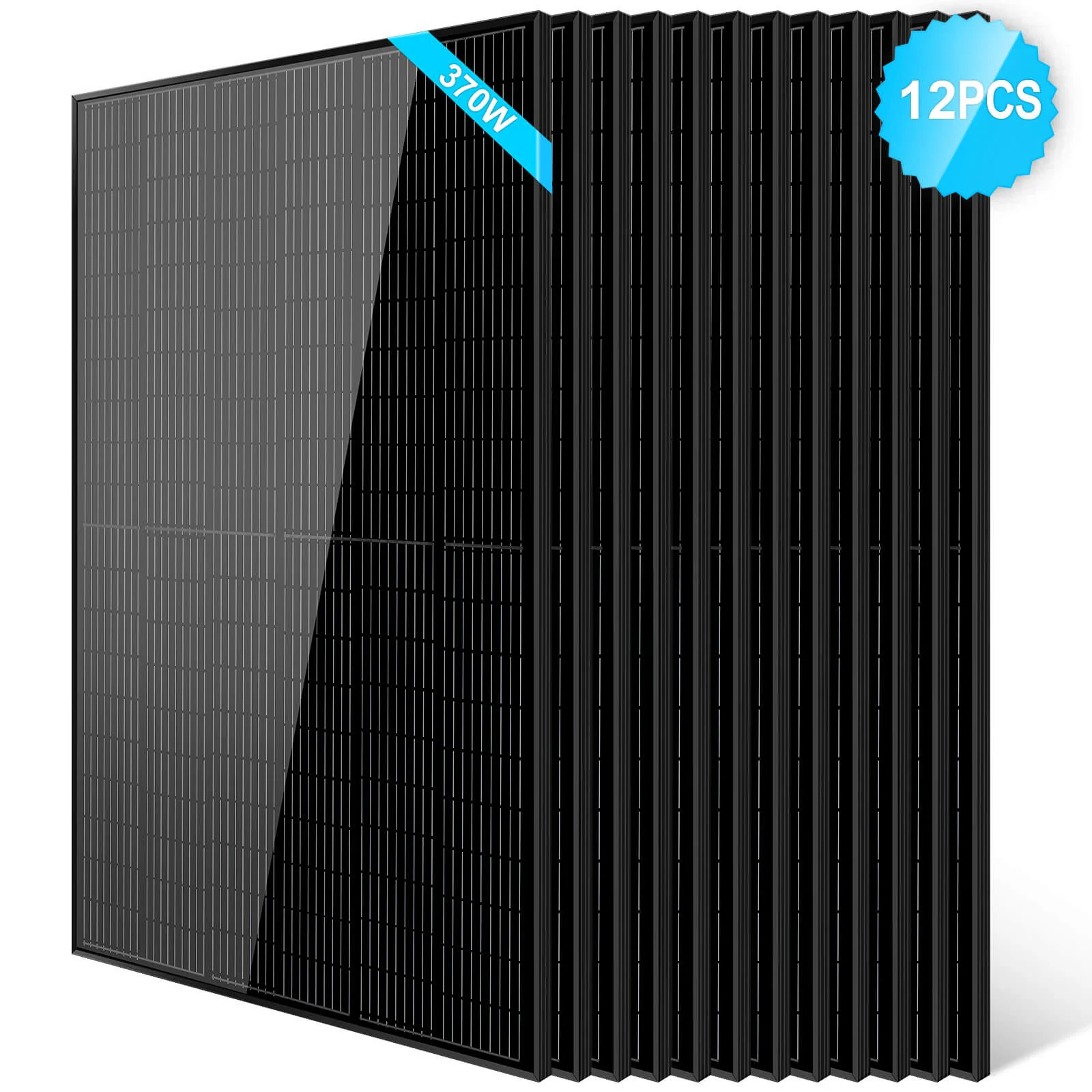 370W Mono Black PERC Solar Panel UL 61730 - Image 12