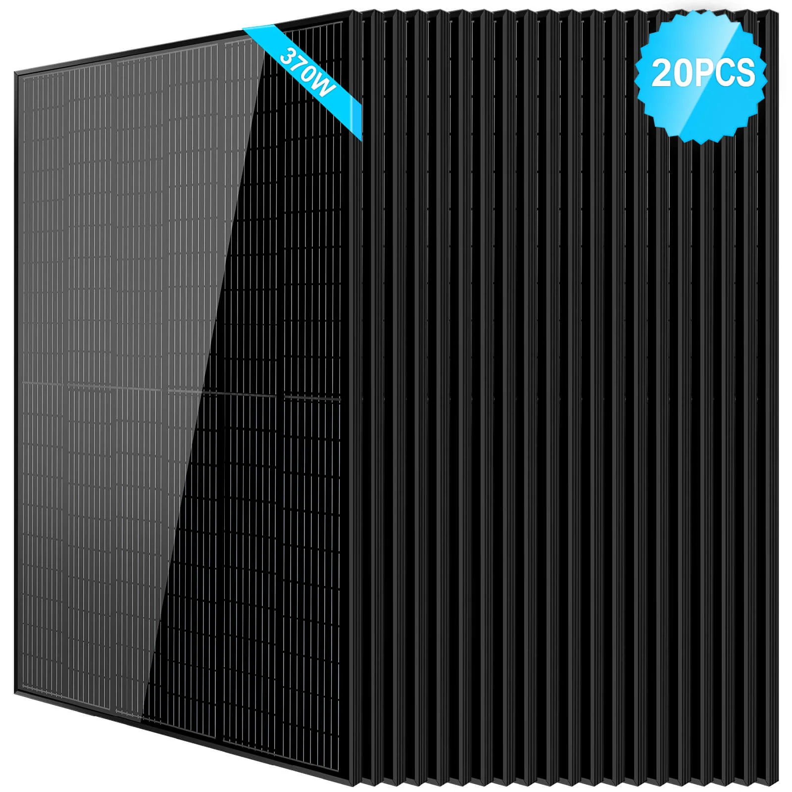 370W Mono Black PERC Solar Panel UL 61730 - Image 16