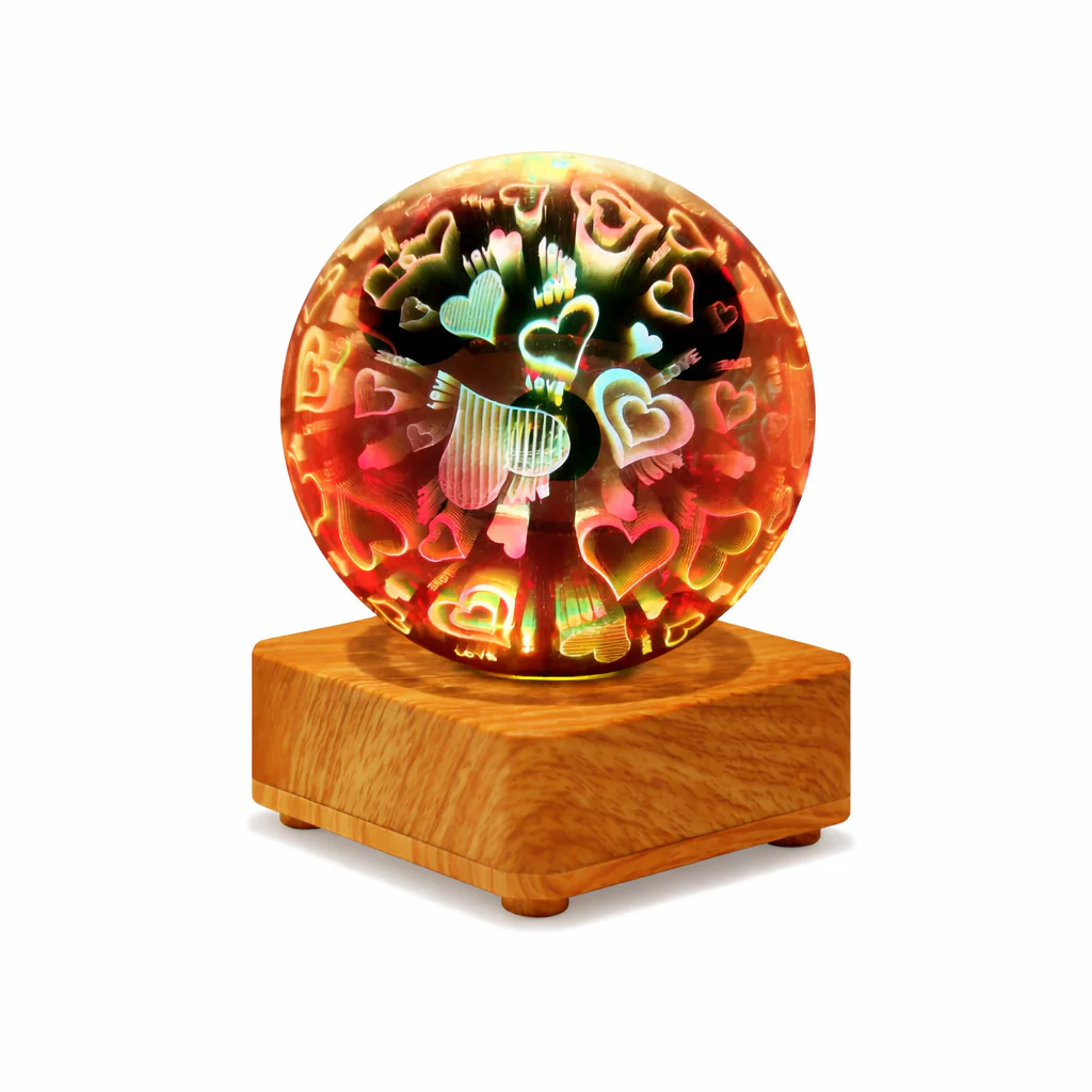 3D Christmas Table Lamp Romantic LED Night Light Bedroom Study Decor - Image 10