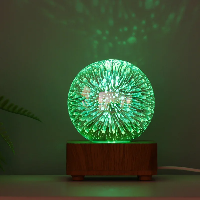 3D Christmas Table Lamp Romantic LED Night Light Bedroom Study Decor - Image 4