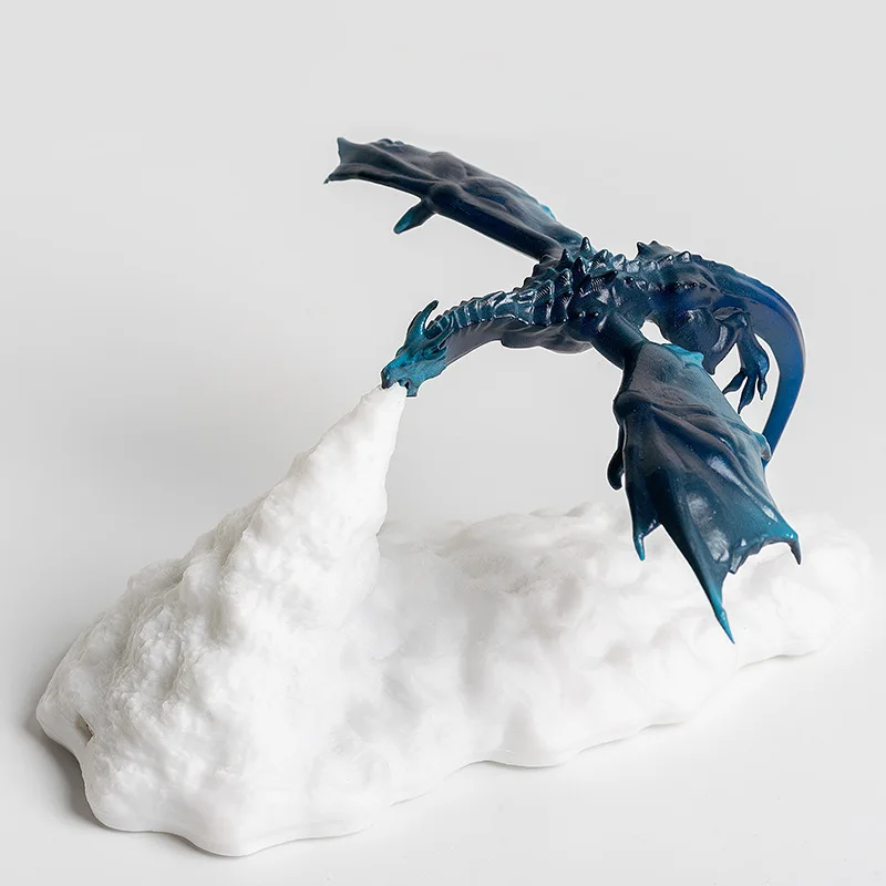 3D Printed Dragon LED Night Light USB Rechargeable Fire Glow Lamp for Kids Bedroom - Image 7