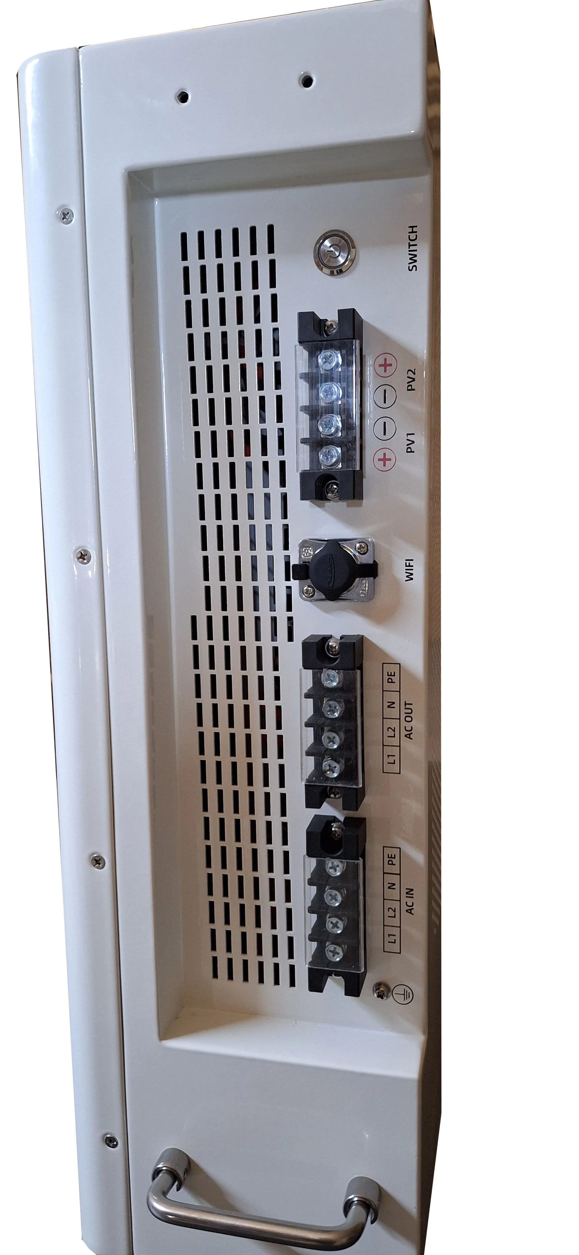 4.56KW Complete Offgrid Solar Kit + 10K 120V/240V OMO E-Line Inverter + 10.24KW OMO E-Line Lithium Battery +4.56KW Solar with Ground Mount and Wiring (SC) - Image 4