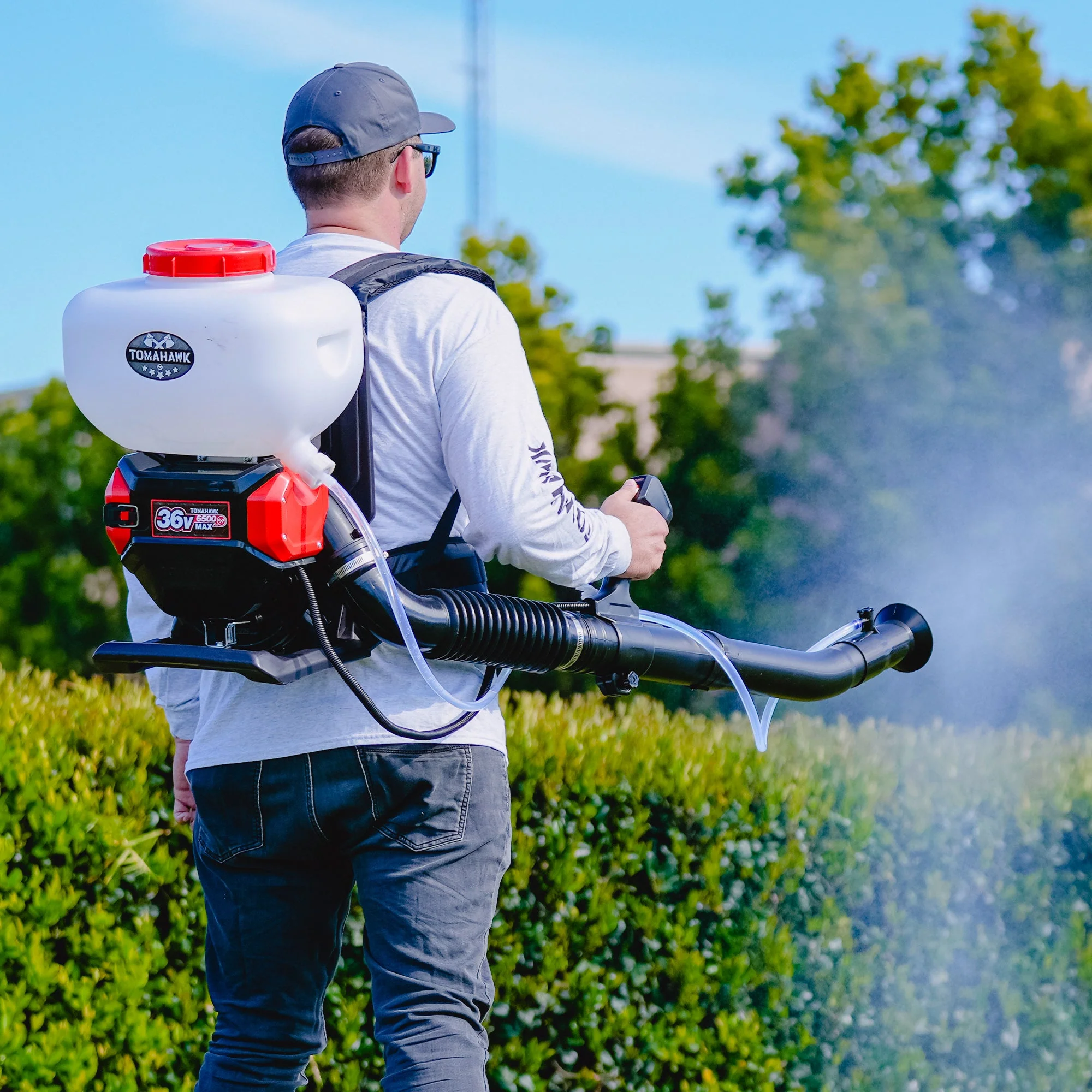 4 Gal Battery Powered Backpack Mosquito Fogger Sprayer 36V for Pest Control Ticks, Fleas, Flies, and Mosquitoes - Image 3