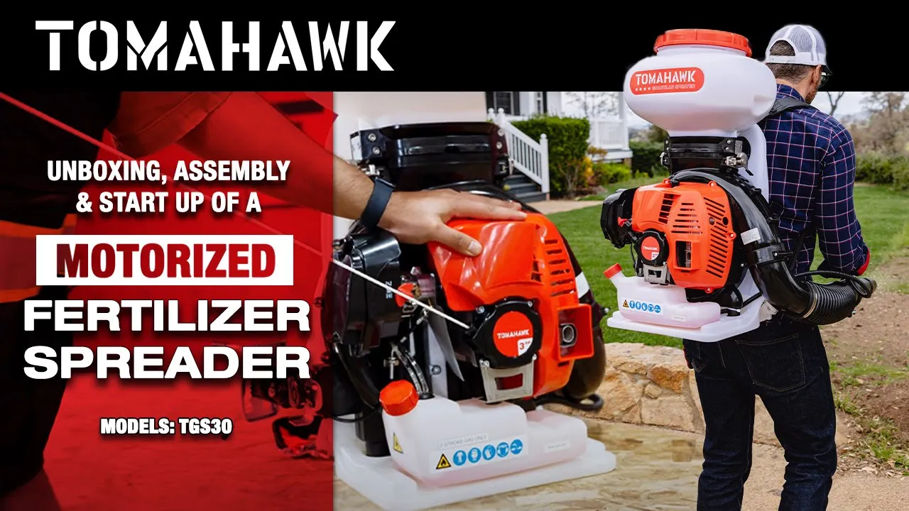 4 Gal Motorized Fertilizer Spreader Broadcast Lawn Seed Ice Melt Salt - Image 4