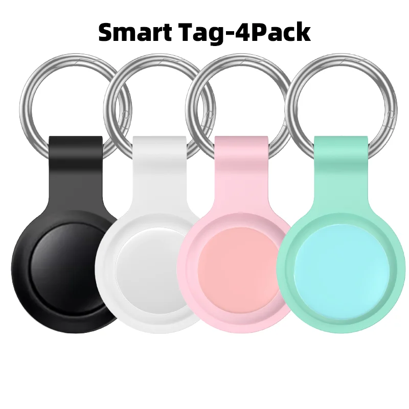 4 Pack Bluetooth GPS Tracker Smart Tag for Luggage Backpack Find My App - Image 9
