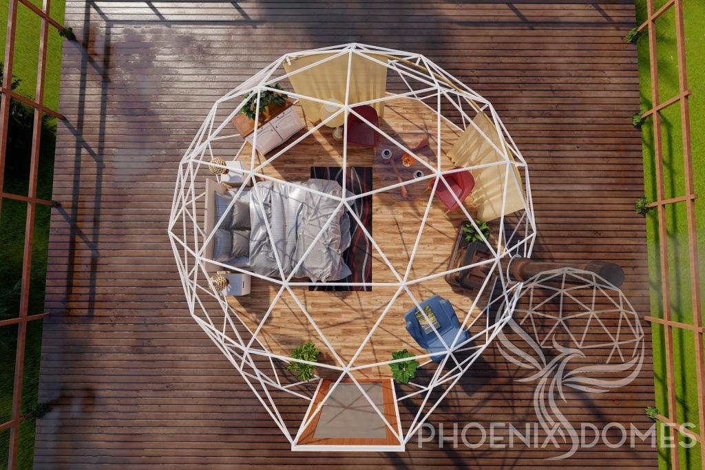 4-Season DELUXE Glamping Package Dome - 16'/5m - Phoenix Domes - Image 15