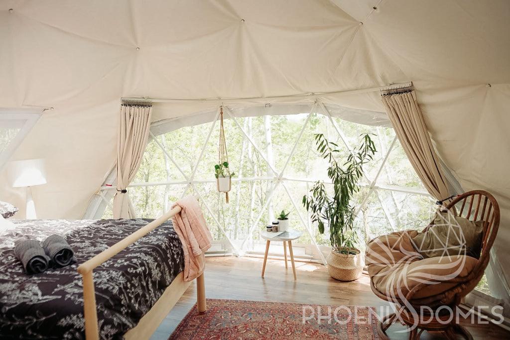 4-Season DELUXE Glamping Package Dome - 16'/5m - Phoenix Domes - Image 17