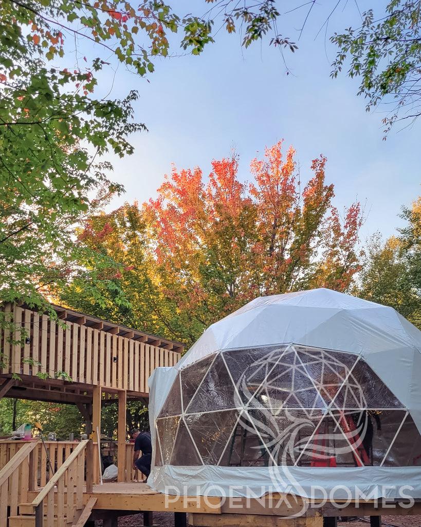 4-Season DELUXE Glamping Package Dome - 20'/6m - Phoenix Domes - Image 16