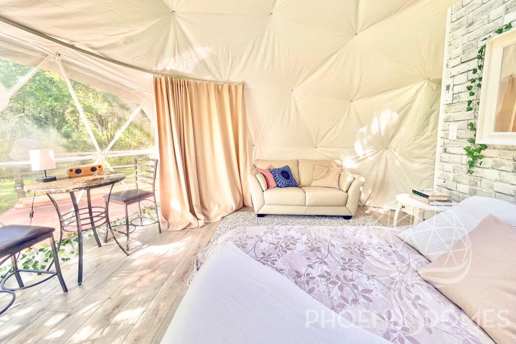 4-Season DELUXE Glamping Package Dome - 20'/6m - Phoenix Domes - Image 17