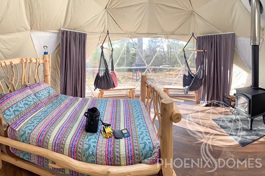 4-Season DELUXE Glamping Package Dome - 20'/6m - Phoenix Domes - Image 23