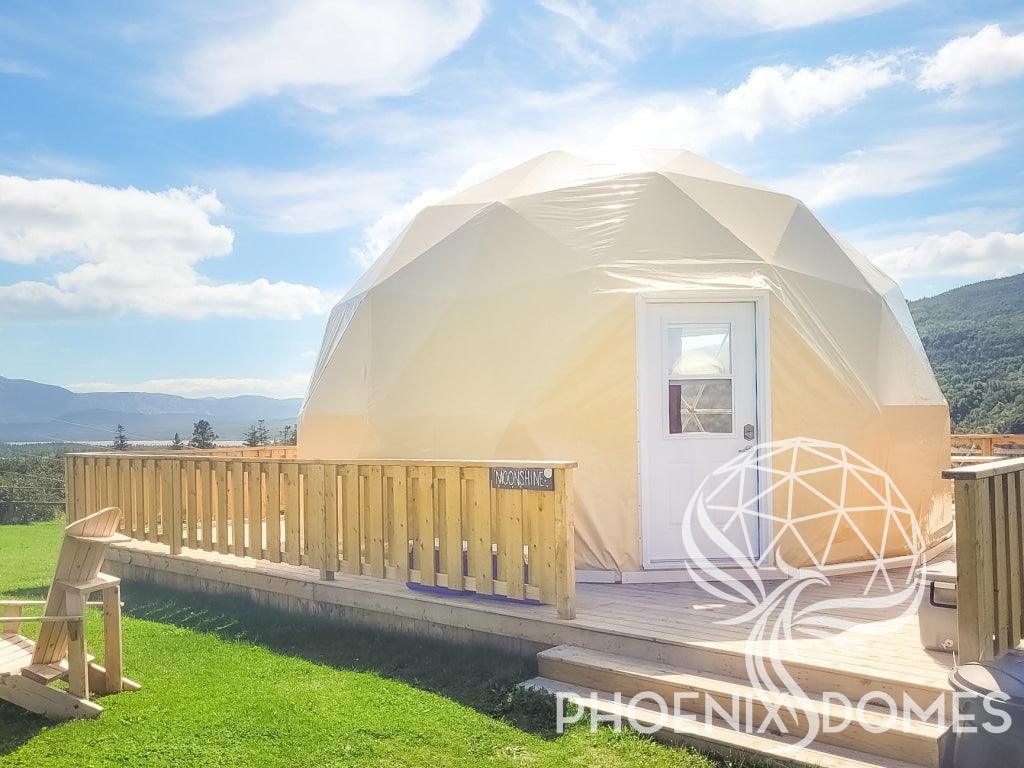 4-Season DELUXE Glamping Package Dome - 23'/7m - Phoenix Domes - Image 11