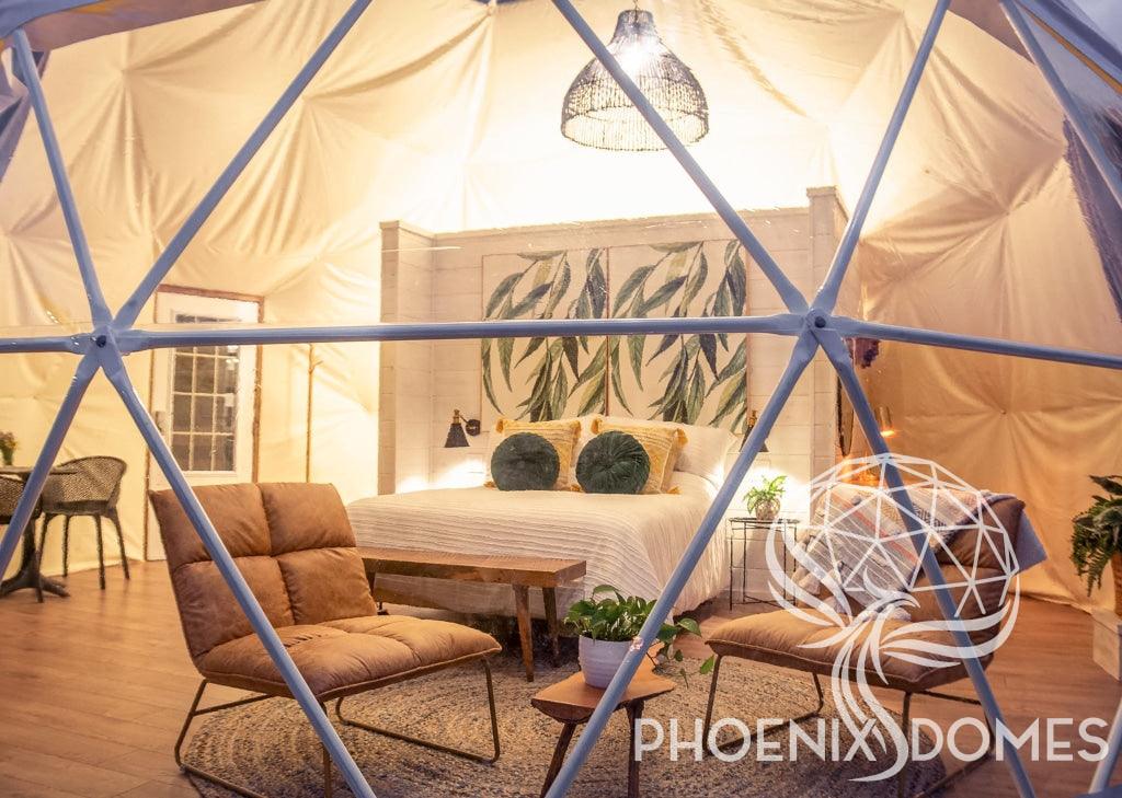 4-Season DELUXE Glamping Package Dome - 23'/7m - Phoenix Domes - Image 12